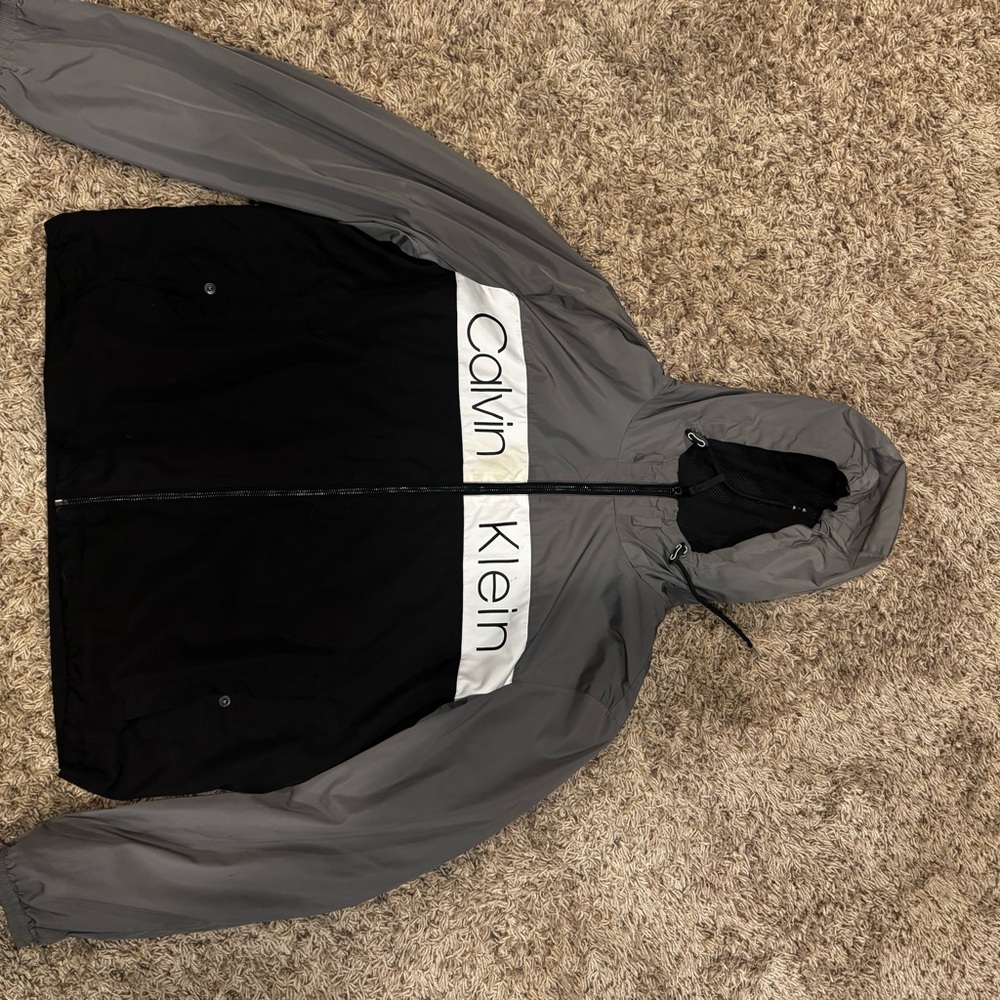 Calvin Klein Men's Two-Tone Windbreaker